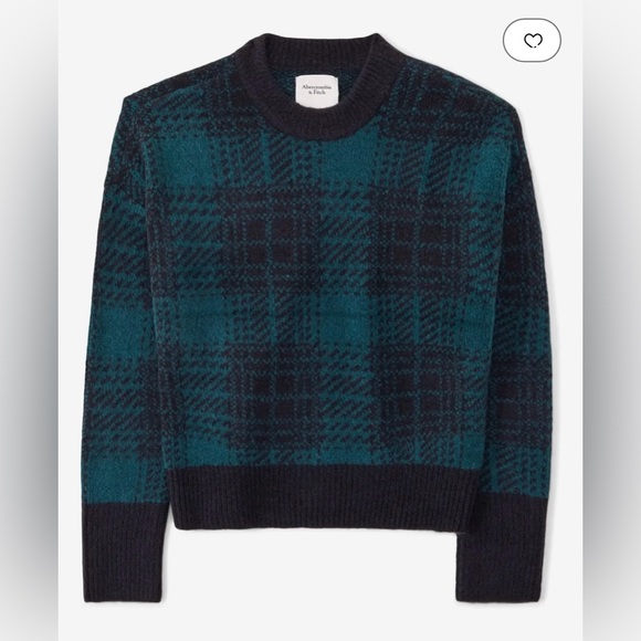 Abercrombie & Fitch Plaid Sweater - Picture 1 of 4
